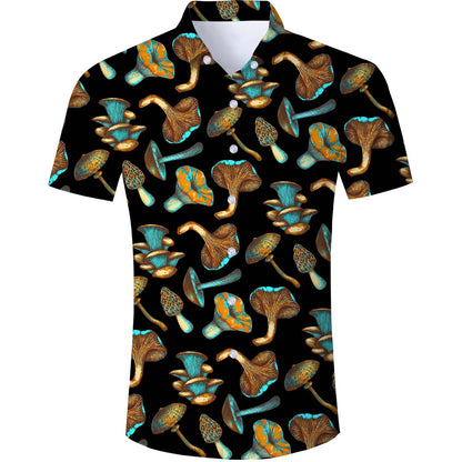 Paddestoel Grappig Hawaiiaans Shirt