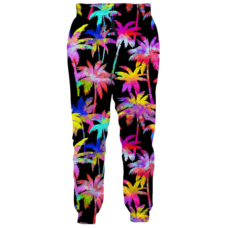 Coconut Tree Colorful Funny Sweatpants
