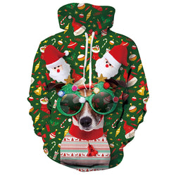 Christmas Dog Hoodie