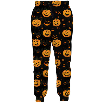 Halloween Pumpkin Funny Sweatpants