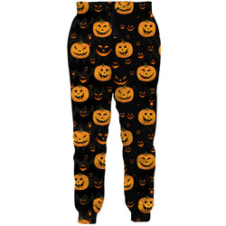 Halloween Pumpkin Funny Sweatpants