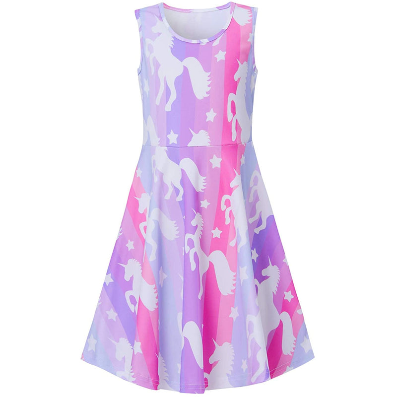 Pink Unicorn Funny Girl Dress