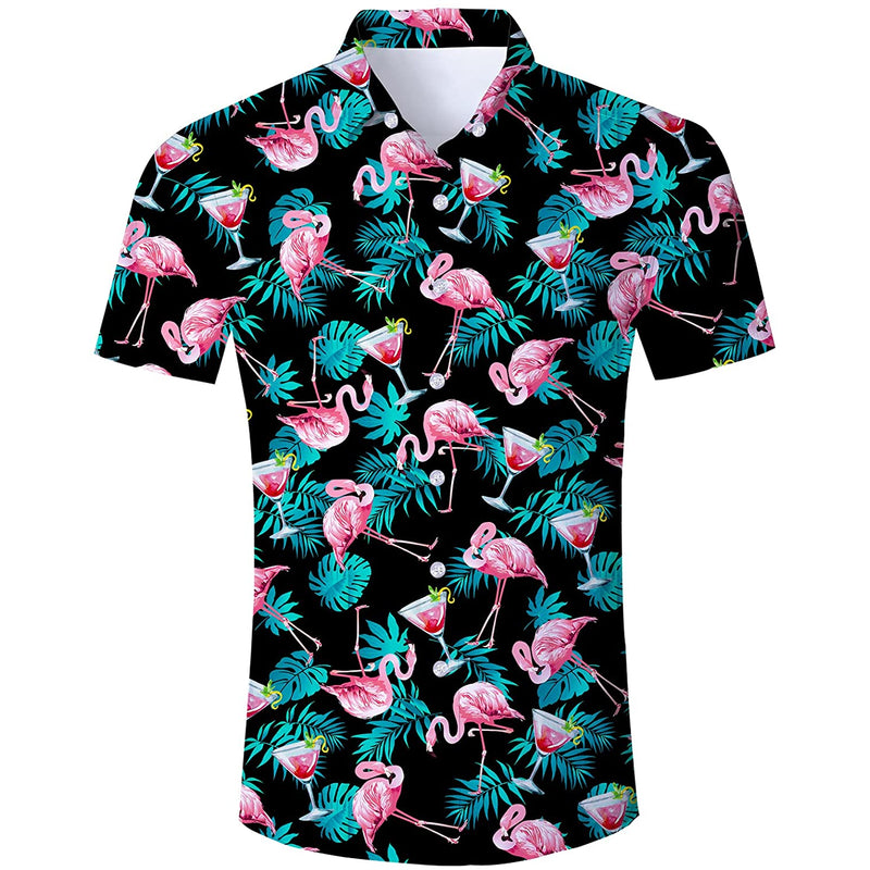 Flamingo Print Shirt: Size 16 Only – Peppers