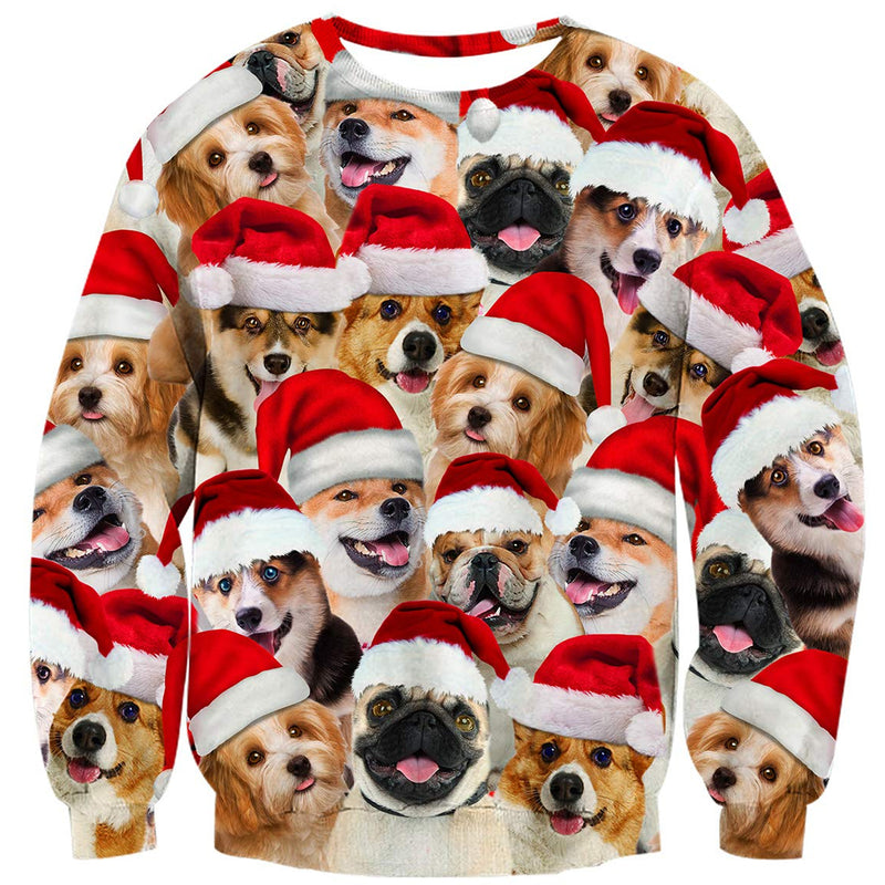 Xmas Dogs Ugly Christmas Sweater