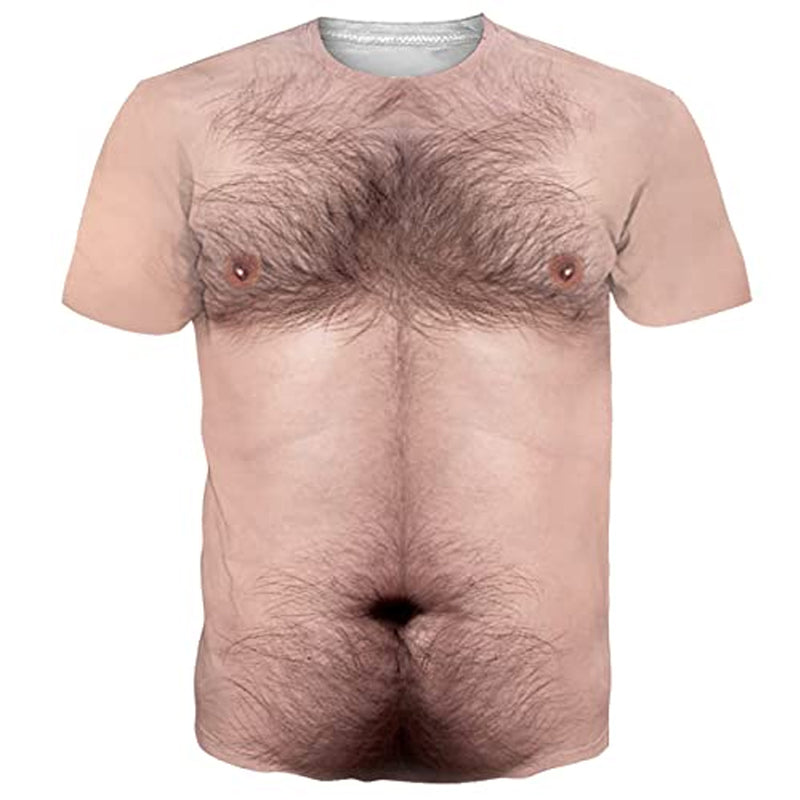 Hairy Chest Funny T Shirt