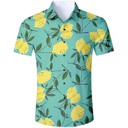 Lemon Funny Hawaiian Shirt