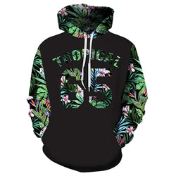 Tropical 65 Floral Hoodie