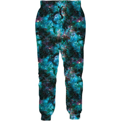 Blue Galaxy Funny Sweatpants