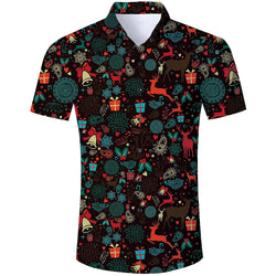 Christmas Reindeer Funny Hawaiian Shirt