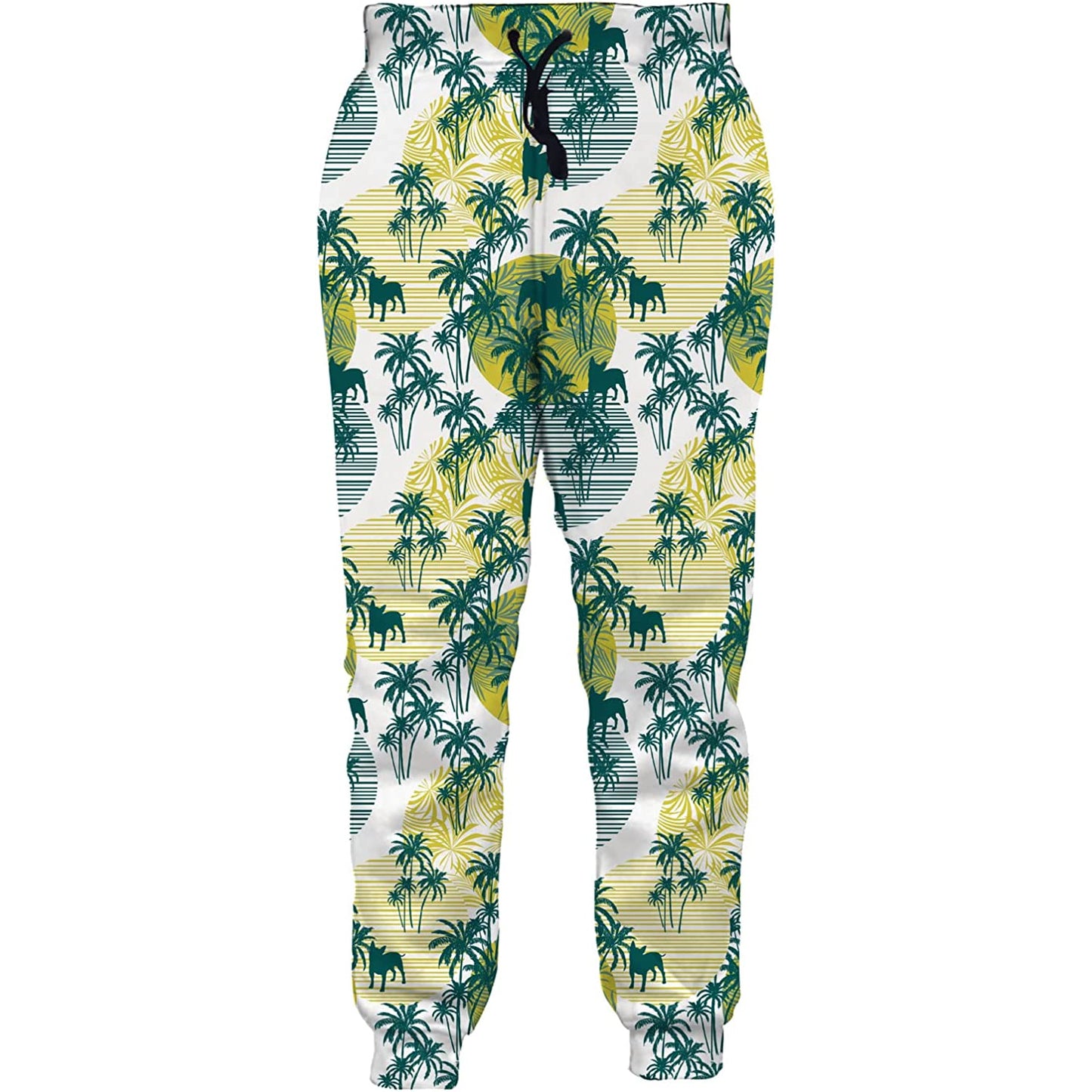 Palme Hund lustige Jogger