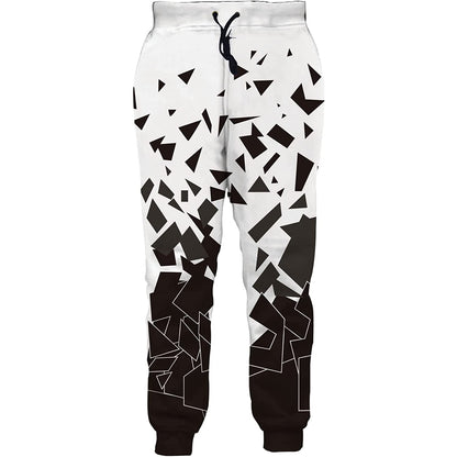 Lustige Jogginghosen mit Aufdruck „Fragments“