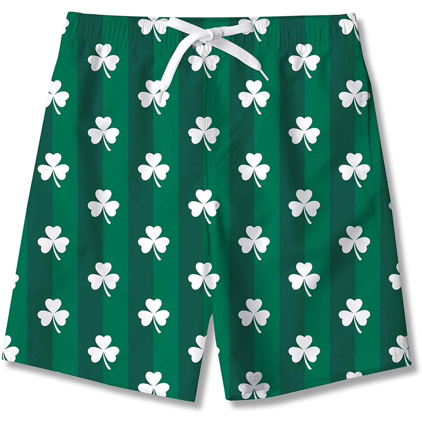 Groene St. Patrick's Day Shamrock Grappige Jongens Zwembroek