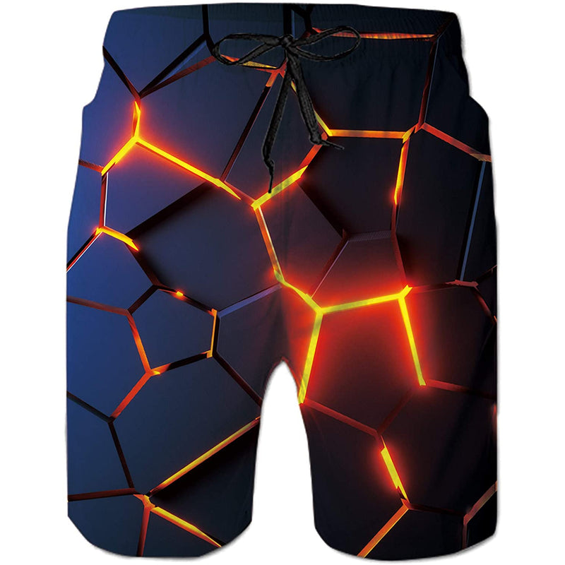 Crack Funny Swim Trunks