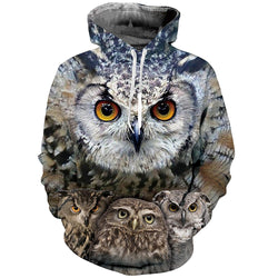 Owl Hoodie