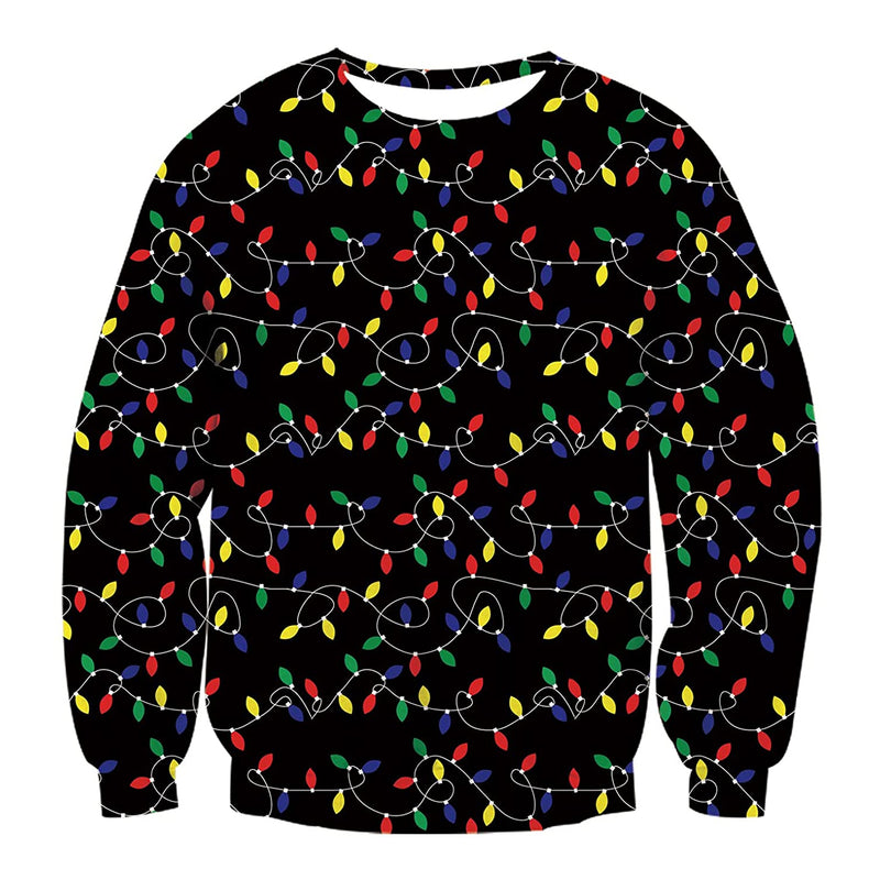 LED Bulbs Ugly Christmas Sweater