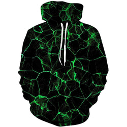 Green Smoke Funny Hoodie