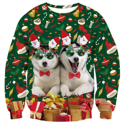 Husky Ugly Christmas Sweater