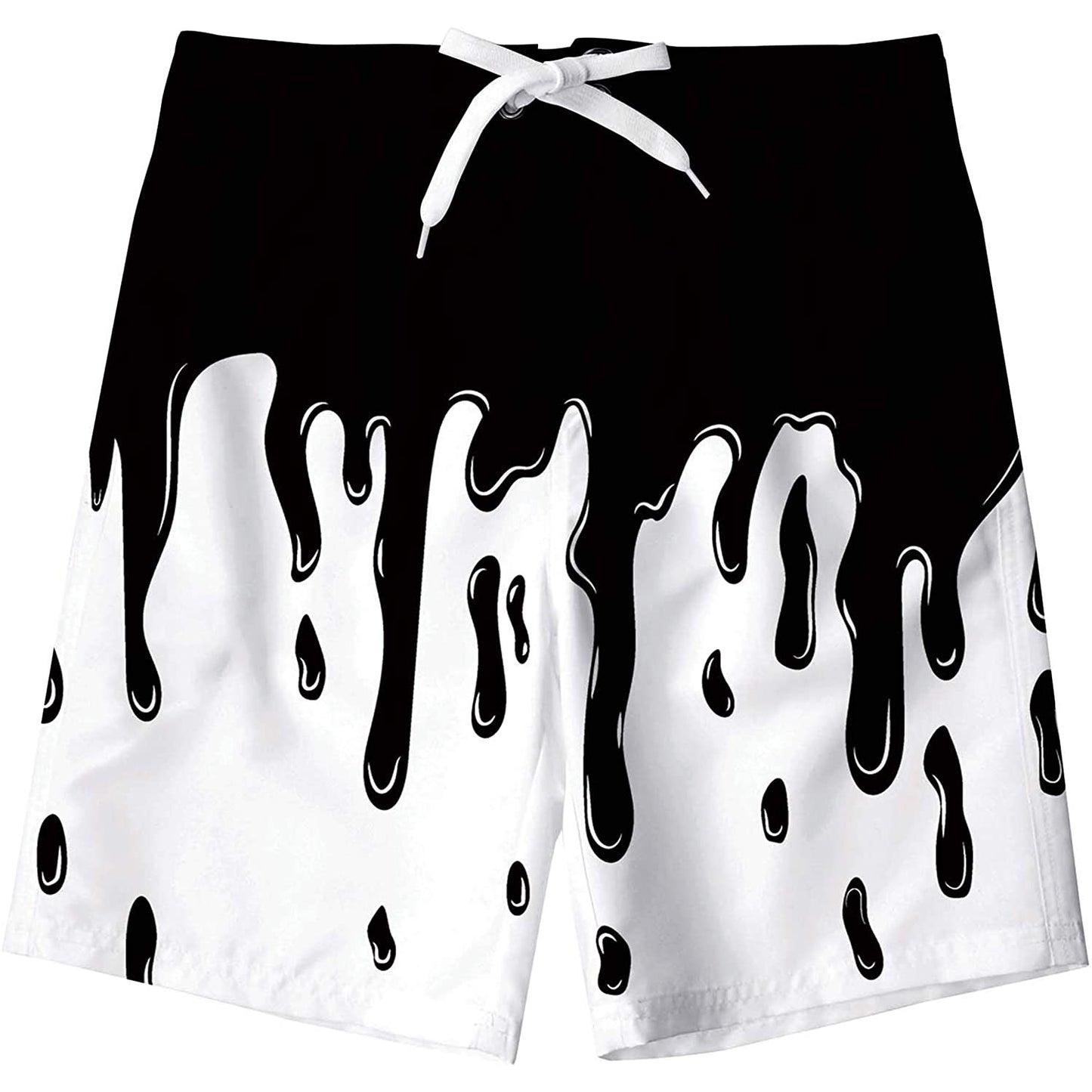 Tropfende lustige Jungen Badehose