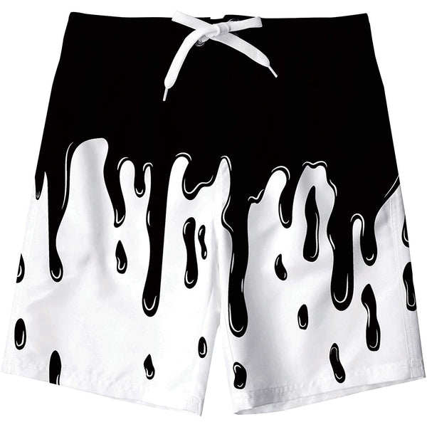 Dripping Funny Boy Swim Trunk