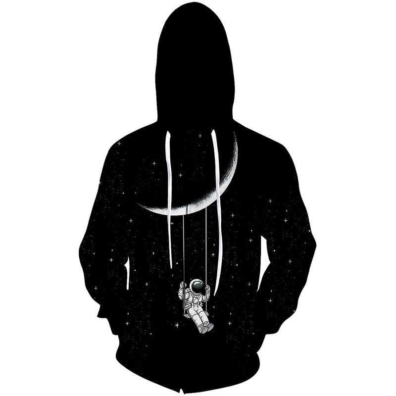 Astronaut Zip Up Hoodie