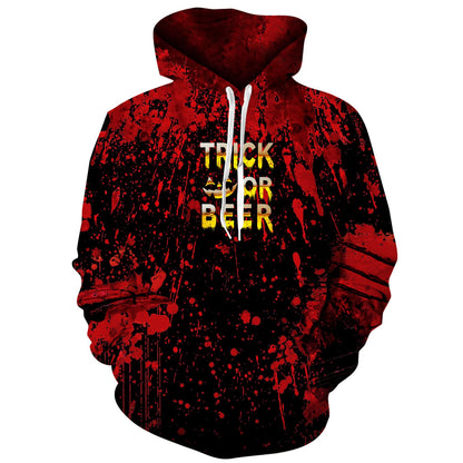 Trick Or Beer Halloween Grappige Hoodie