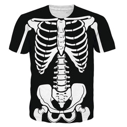 Skeleton Halloween T Shirt