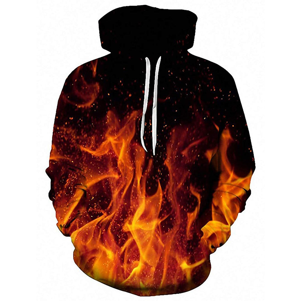 Fire Flames Hoodie – D&F Clothing®