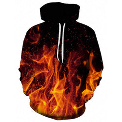 Fire Flames Hoodie