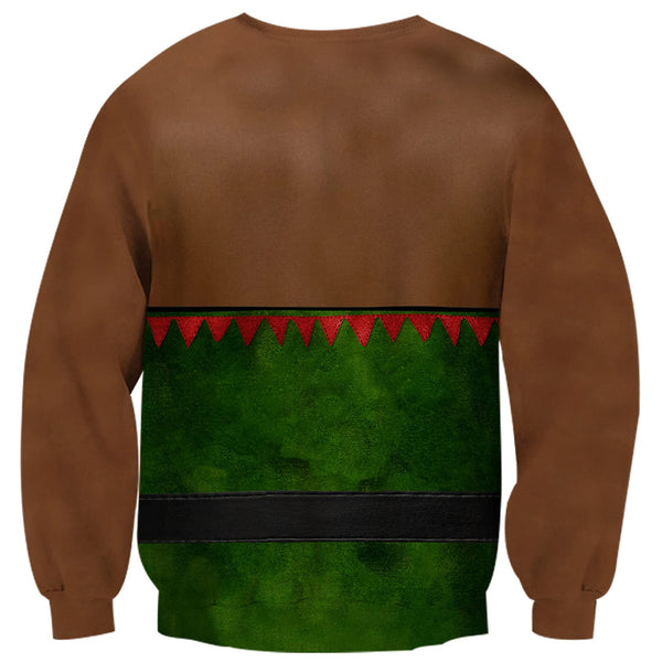 Black Skin Tits Ugly Christmas Sweater