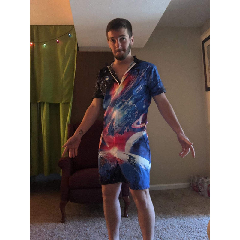 Space Fun Male Romper