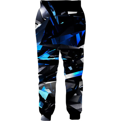 Lustige Jogginghose mit Rauten-Motiv
