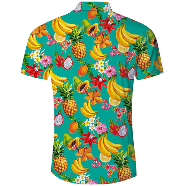 Tropical Fruit Banana Funny Hawaiian Shirt