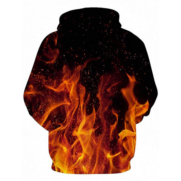 Fire Flames Hoodie