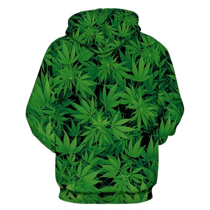 Groene wiet grappige hoodie