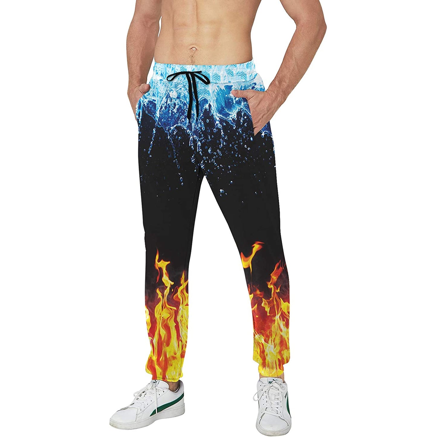 Lustige Jogginghose „Ice &amp; Fire“