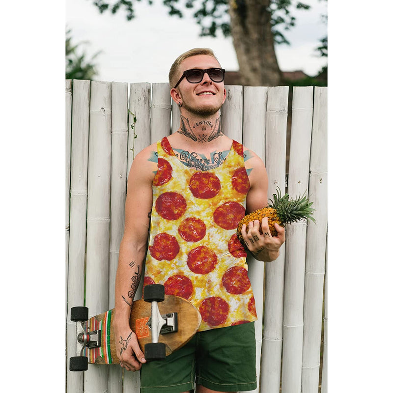 Pizza Funny Tank Top