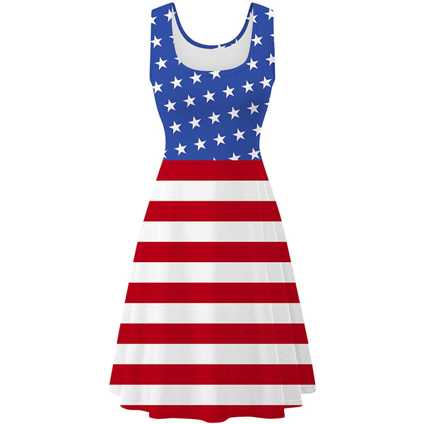 American Flag Funny Dress for Women