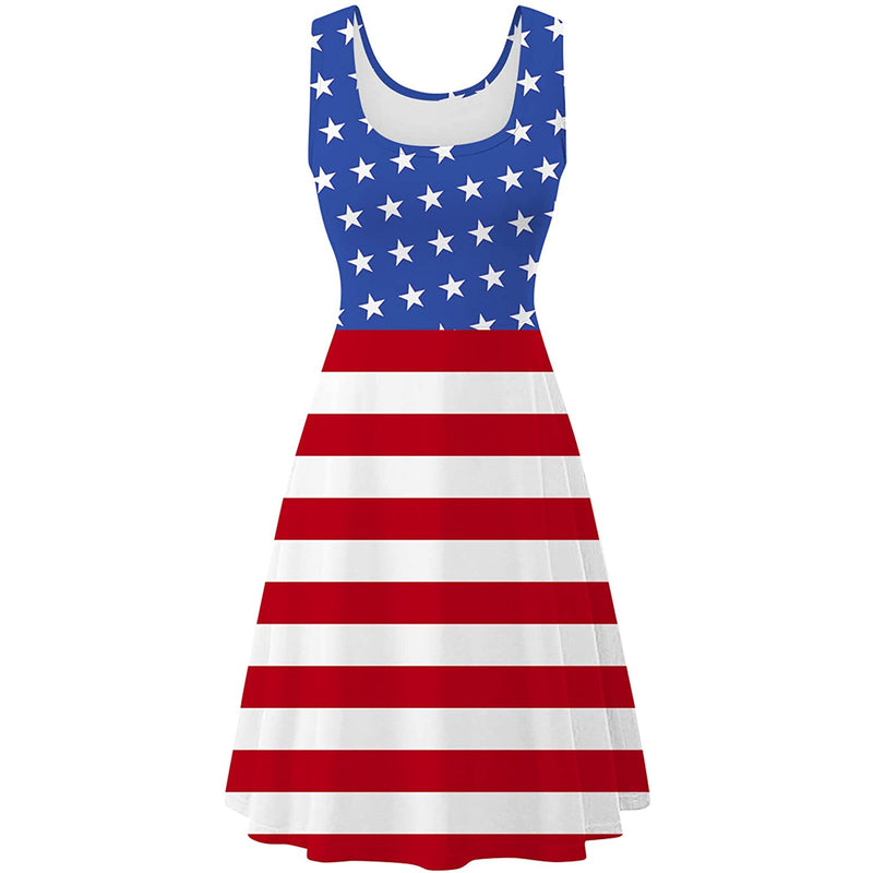 American Flag Funny Dress for Women