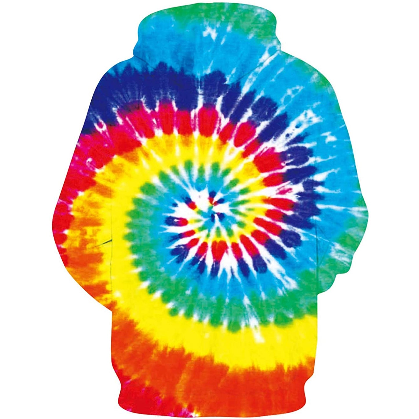 Regenboog Swirl Grappige Hoodie