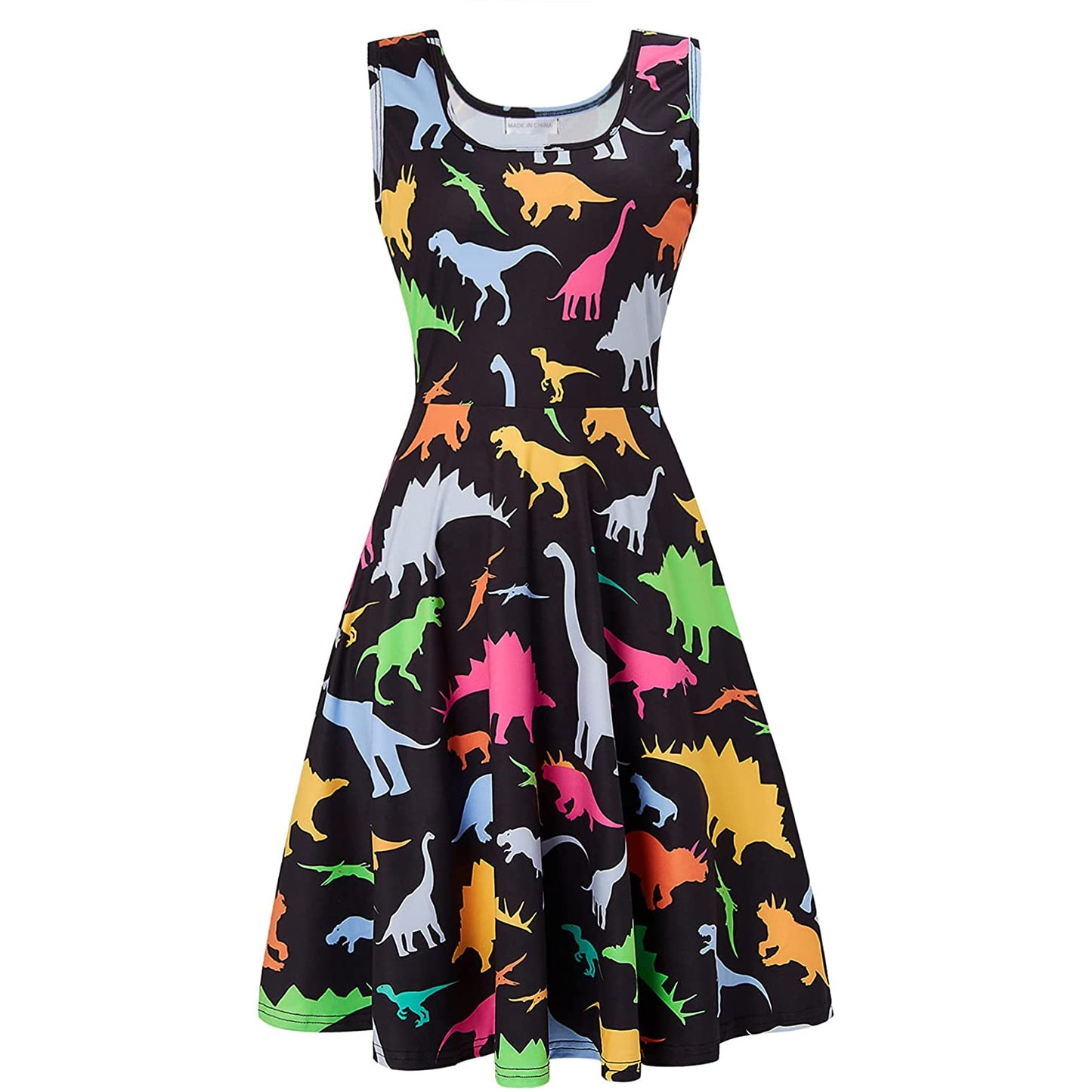 Dinosaur Funny Dress for Women 2XL Dinosaur Funny Dress for Women 2XL