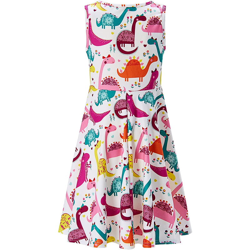 Cute Dinosaur Funny Girl Dress