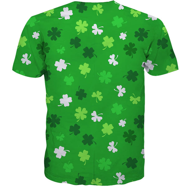 St. Patrick's Day Tuxedo Shamrock Funny T Shirt