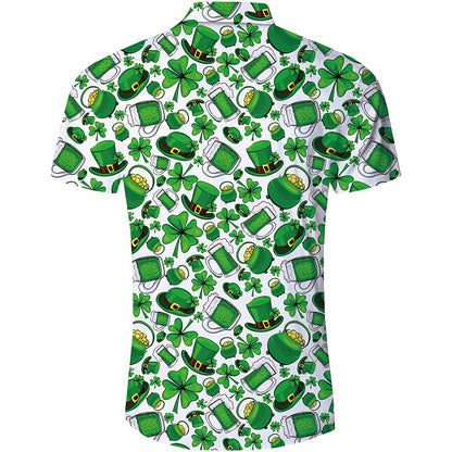 St. Patrick's Day Funny Hawaiian Shirt
