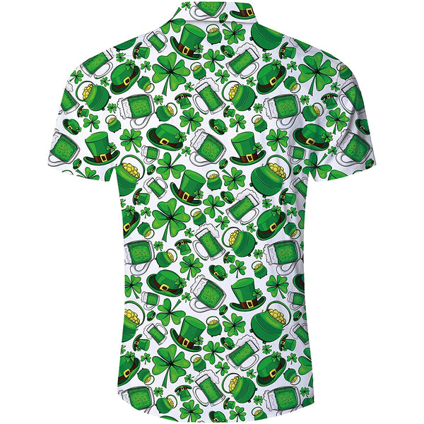 St. Patrick's Day Funny Hawaiian Shirt