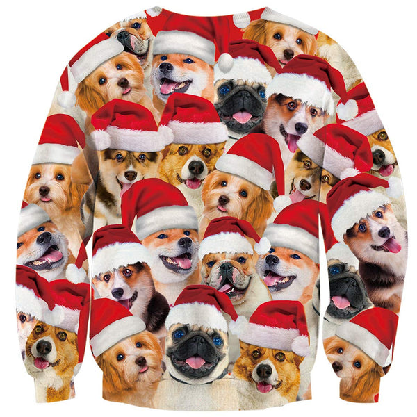 Xmas Dogs Ugly Christmas Sweater