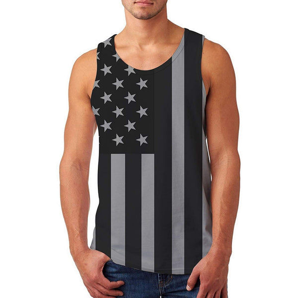 American Flag Funny Tank Top