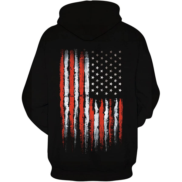 American Flag Funny Hoodie