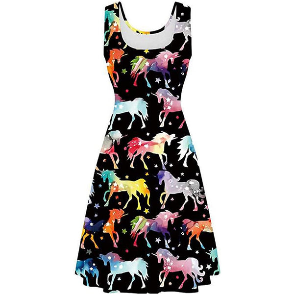 Unicorn Funny Dress for Women