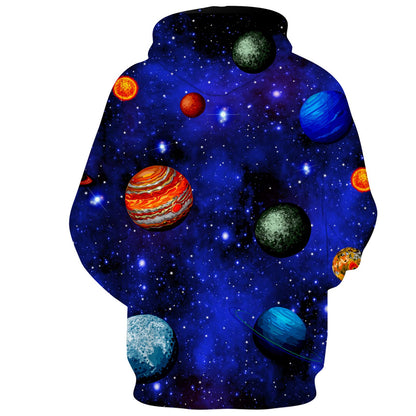 Pizza Ruimte Astronaut Grappige Hoodie