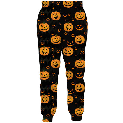 Halloween Pumpkin Funny Sweatpants